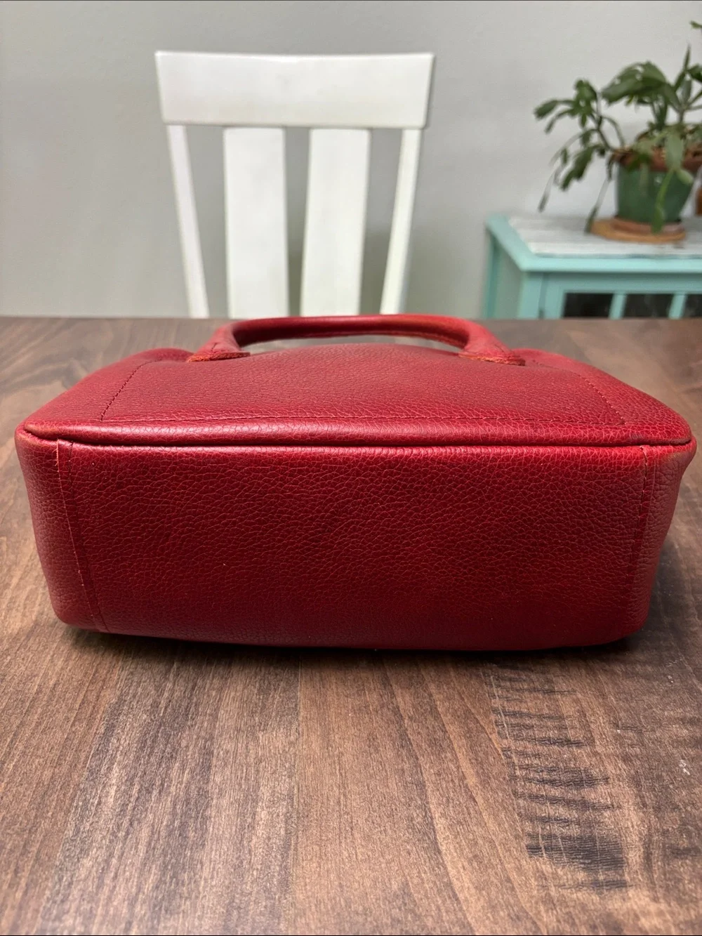Portland Leather Grace bag. Large Chili red. New never carried. - Picture 3 of 4
